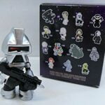 Battlestar Galactica Silver Cylon 2.8" Funko Mystery Minis x Science Fiction Vinyl Figure Series #2 + 1 Free Sci-fi Entertainment Trading Card Bundle [59019]