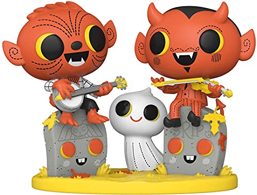 Funko Paka Paka Deluxe: Boo Hollow - Phinneas & Scratch, Graveyard Scene