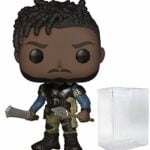 POP Marvel: Black Panther Unmasked Erik Killmonger Funko Pop Vinyl Figure Bundled Multicolored 3.75 inches