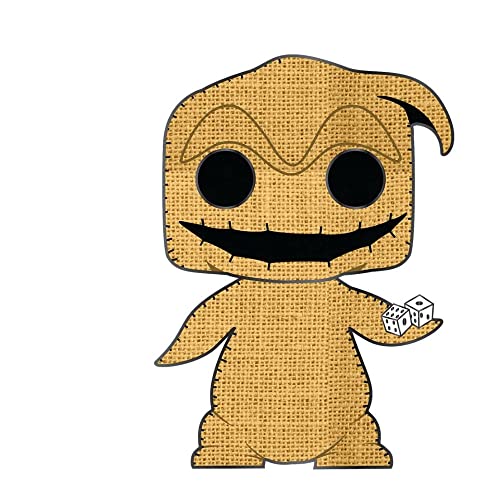 Funko Pop! Sized Pin Disney: Nightmare Before Christmas - Oogie Boogie with Possible Chase Variant (Styles May Vary), Multicolor, WDPP0041