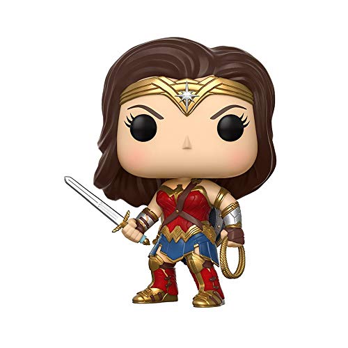 Funko POP! Movies: DC Justice League - Wonder Woman Toy Figure,Multi,3.75 inches