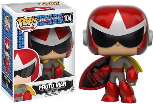 Funko POP Games: Mega Man - Proto Man Action Figure