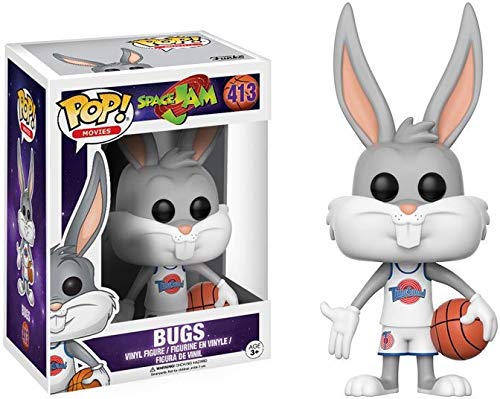 Funko POP Movies Space Jam Bugs Action Figure,Multi,3.75 inches
