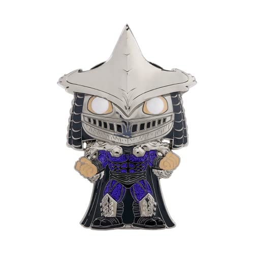 Funko Pop! Pin: Teenage Mutant Ninja Turtles - Super Shredder, Glow in The Dark, Chance of Chase