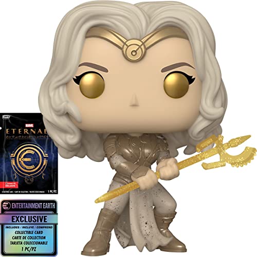 Funko Pop! Eternals: Thena Entertainment Exclusive Figure with Collectible Card