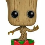 Funko POP Marvel: GOTG - Holiday Dancing Groot Action Figure