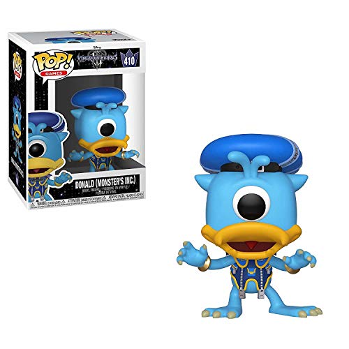 Funko Pop Disney: Kingdom Hearts 3 - Donald (Monsters Inc.) Collectible Figure, Multicolor