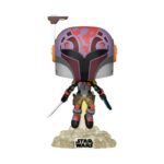 Funko Pop! Star Wars: Sabine Wren with Darksaber, Power of The Galaxy Series, Amazon Exclusive, Multicolor, 64929 Funko Pop! Star Wars: Sabine Wren with Darksaber, Power of The Galaxy Series, Amazon Exclusive, Multicolor, 64929