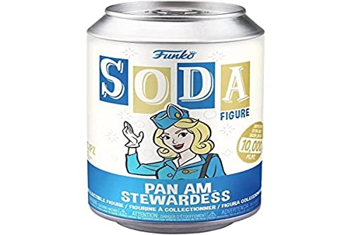 Funko POP! Soda Pan Am Stewardess 4.25" Vinyl Figure in a Can