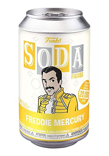 Funko 50916 Vinyl Soda: Queen - Freddie Mercury W/(GL) Chase Collectible Toy, Multicolour