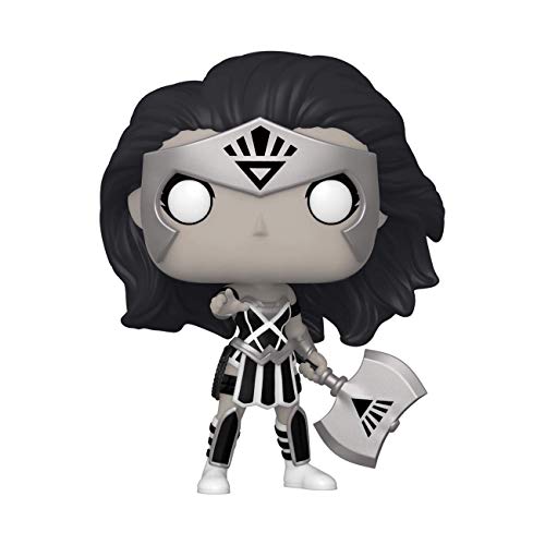 Funko Pop! Heroes: Wonder Woman 80th Anniversary - Glow in The Dark Black Lantern Wonder Woman, Amazon Exclusive, 3.75 inches