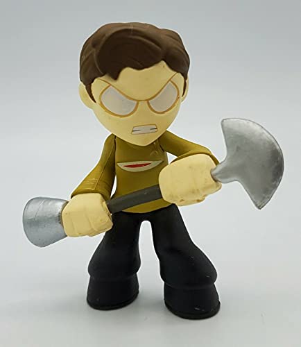 Star Trek Captain Kirk 2.8" Funko Mystery Minis x Science Fiction Vinyl Figure Series #2 + 1 FREE Sci-fi Entertainment Trading Card Bundle [59019]