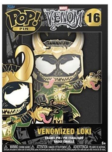 Funko Pop! Sized Pin Marvel: Venom: Loki