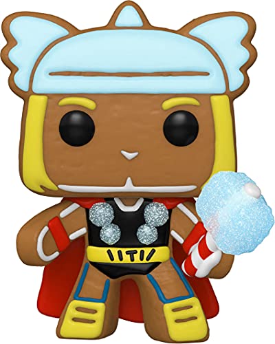 Funko Pop! Marvel: Gingerbread Thor, Multicolor