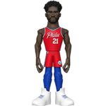 Funko Pop! Gold NBA: Sixers - Joel Embiid 5" with Chase (Styles May Vary)