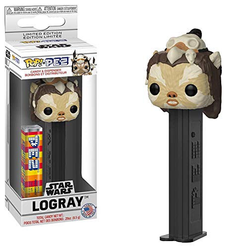 Funko Pop! Pez: Star Wars - Logray,Multicolor
