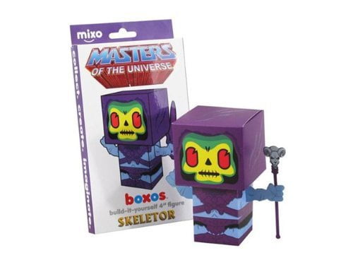 Kookycraft Skeletor 4" Masters of The Universe Paper Figure Boxos by Mixo