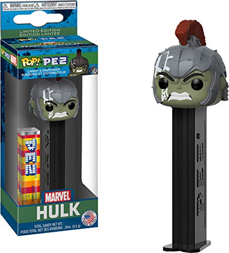 Funko Pop! Pez: Marvel - Hulk (Styles May Vary) Toy, Multicolor