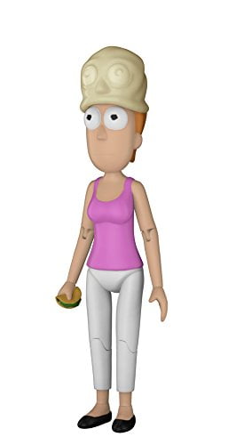 Funko Action Figure: Rick & Morty Summer with Weird Hat Collectible Figure, Multicolor