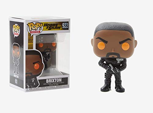 Funko Pop! Movies: Hobbs & Shaw- Brixton with Orange Eyes, Multicolor
