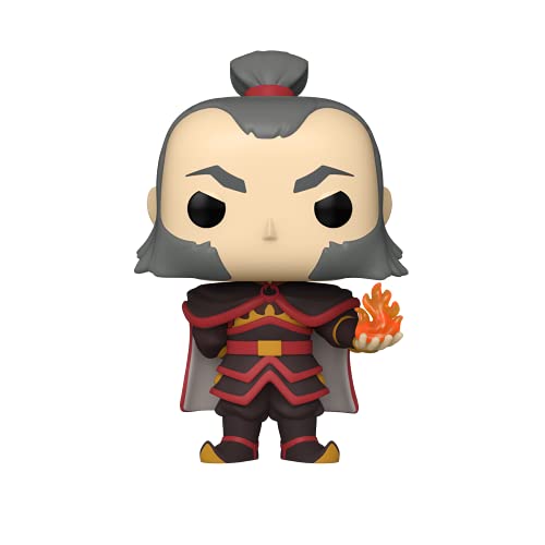 POP Funko Animation: Avatar - Admiral Zhao with Glow in The Dark Fireball, Amazon Exclusive, Multicolor