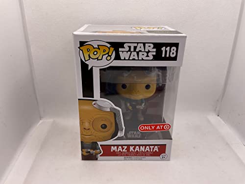 Funk Pop! Star Wars Maz Kanata with Light Saber Target Exclusive by FunKo