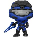 POP Funko Games: Halo Infinite - Mark V [B] with Blue Energy Sword with Chase, Multicolor, (59336)