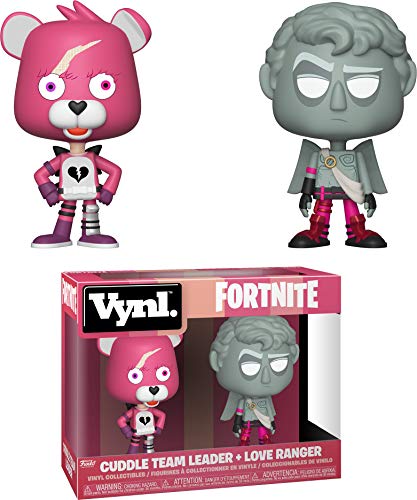 Funko Vynl: Fortnite - Cuddle Team Leader & Love Ranger, Standard Toy, Multicolor