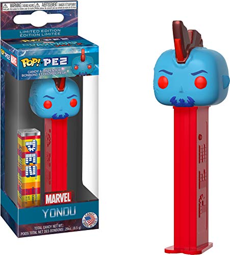 Funko 32623 Pop! Pez: MarvelYondu, Multicolor