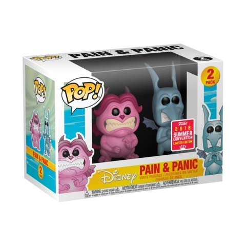 Funko POP! Disney: Hercules Pain and Panic 2 Pack Collectible Figure, Multicolor