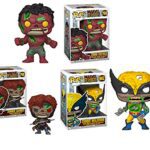 Zombies Have Taken Our Heroes: Funko Pop! Figure Bundle -Marvel Zombies Gambit 788/ Marvel Zombies Wolverine / Marvel Zombies Red Hulk 3 pcs Zombies Have Taken Our Heroes: Funko Pop! Figure Bundle -Marvel Zombies Gambit 788/ Marvel Zombies Wolverine / Marvel Zombies Red Hulk 3 pcs