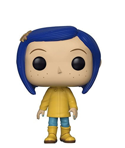 Funko Pop Movies: Coraline - Coraline in Raincoat (Styles May Vary) Collectible Figure, Multicolor