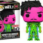 The Watcher Sees All, What If...Funko POP! Bundle: Jumbo: What If...? - Killmonger 1058 (Store Exclusive) Black Light + Bonus Funko 1 Mystery Mini Box (2 Items)