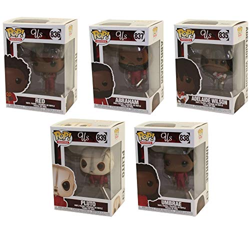 Funko Pop! Movies: Us (2019 Film) Collectible Vinyl Figures, 3.75" (Set of 5)