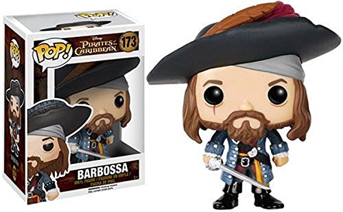Funko Pop Disney: Pirates-Barbossa Action Figure,Multi-colored