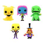 Funko Pop! The Nightmare Before Christmas Blacklight - Set 5 - Jack Skellington, Sally, Mayor, Oogie and Zero Funko Pop! The Nightmare Before Christmas Blacklight - Set 5 - Jack Skellington, Sally, Mayor, Oogie and Zero