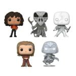Funko Pop! Moon Knight Set of 5 - Jumping Knight, Khonshu, Layla El-Faouly, Mr. Knight and Arthur Harrow Funko Pop! Moon Knight Set of 5 - Jumping Knight, Khonshu, Layla El-Faouly, Mr. Knight and Arthur Harrow