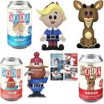 Jolly X-Mas Elf Hermey Figure Rudolph Soda Can Bundled with Red-Nosed Reindeer + Yukon Cornelius Tin & Christmas Theme Frosty Snowman Stickers 4-Items Jolly X-Mas Elf Hermey Figure Rudolph Soda Can Bundled with Red-Nosed Reindeer + Yukon Cornelius Tin & Christmas Theme Frosty Snowman Stickers 4-Items