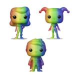 Funko Pop! Pride 2022 Set of 3 - Poison Ivy, Harley Quinn and Robin Funko Pop! Pride 2022 Set of 3 - Poison Ivy, Harley Quinn and Robin