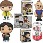 Hey Guys Goonies Map Figure Pop! Movies The Goonies Bundle: Mikey + Data Character + Sloth Soda Can Adventure Limited + Pack Pin Exclusive Set 4-Items