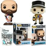 Grounds Keeper Haunted Mansion Attraction Ghosts Disney Portrait Figures Bundled with Characters Spooky Alexander Nitrokoff + Groundskeeper Pop! Exclusive + Fright Ride Hitchhiking Spirits 3 Items