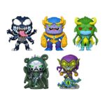 Funko Pop! Marvel Monster Hunters Set of 5 - Venom, Dr. Doom, Green Goblin, Loki and Thanos Funko Pop! Marvel Monster Hunters Set of 5 - Venom, Dr. Doom, Green Goblin, Loki and Thanos