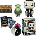 Freaky Fright Monster Pack Classic Dracula Universal Pop! Figure Exclusive Bundled with Frankenstein Character Horror Night Movie Silver Screen Cards + Button Creatures & Blind Capsule 5 Items Freaky Fright Monster Pack Classic Dracula Universal Pop! Figure Exclusive Bundled with Frankenstein Character Horror Night Movie Silver Screen Cards + Button Creatures & Blind Capsule 5 Items