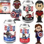 Invincible Legend Figure Can Soda Tin Figure Bundled with Captain America + Shang-Chi + Marvel Super Hero Captain Carter Limited Edition + Nano Character Blind Bag 4 Items Invincible Legend Figure Can Soda Tin Figure Bundled with Captain America + Shang-Chi + Marvel Super Hero Captain Carter Limited Edition + Nano Character Blind Bag 4 Items