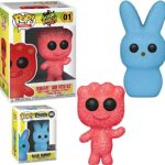 Peep N' Sweet Iconic Pop! Figure Blue Bunny Exclusive Bundled with Sour Red Kid 2 Items Peep N' Sweet Iconic Pop! Figure Blue Bunny Exclusive Bundled with Sour Red Kid 2 Items