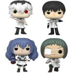Funko Pop! Animation: Tokyo Ghoul Collectors Set - 4 Figure Set: Haise Sasaki, Kuki Urie, Saiko Yonebayashi, Tooru Mutsuki Funko Pop! Animation: Tokyo Ghoul Collectors Set - 4 Figure Set: Haise Sasaki, Kuki Urie, Saiko Yonebayashi, Tooru Mutsuki