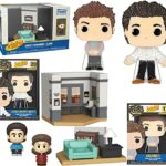 Imagine If You were Kramers Neighbor?: Seinfeld Funko Pop! Bundle - Jerry W/ Puffy Shirt Display Pin + The Kramer Big Fig Pop Character + Comedy Moment Apartments Elaine Mini Figure TV Show 4 Items Imagine If You were Kramers Neighbor?: Seinfeld Funko Pop! Bundle - Jerry W/ Puffy Shirt Display Pin + The Kramer Big Fig Pop Character + Comedy Moment Apartments Elaine Mini Figure TV Show 4 Items