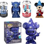 Starlight Mickey Figure Disney Artist Pop! Characters Bundled with Sorcerer Soda Mouse + Fantasia Demon Chernabog + Star Artist Series Art 80'th Fantasy Anniversary 3-Items Starlight Mickey Figure Disney Artist Pop! Characters Bundled with Sorcerer Soda Mouse + Fantasia Demon Chernabog + Star Artist Series Art 80'th Fantasy Anniversary 3-Items