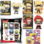Hero Madness Bundle: Funko Pop! Animation My Hero Academia: Figure Display Bundled with Himiko Toga + Kirishima + Katsuki Bakugo Big Enamel + Mashup Hello Kitty Blind Bag Clip & Stickers Hero Madness Bundle: Funko Pop! Animation My Hero Academia: Figure Display Bundled with Himiko Toga + Kirishima + Katsuki Bakugo Big Enamel + Mashup Hello Kitty Blind Bag Clip & Stickers