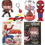 Spider-Japan Figure Exclusive Soda Can Bundle: Spider-Man Japanese Machine GP-7 Premium Spidey Die-Cast Car + Marvel Venomized Corrupted Venom Supervillain + Icon Hanger 4-Items Spider-Japan Figure Exclusive Soda Can Bundle: Spider-Man Japanese Machine GP-7 Premium Spidey Die-Cast Car + Marvel Venomized Corrupted Venom Supervillain + Icon Hanger 4-Items